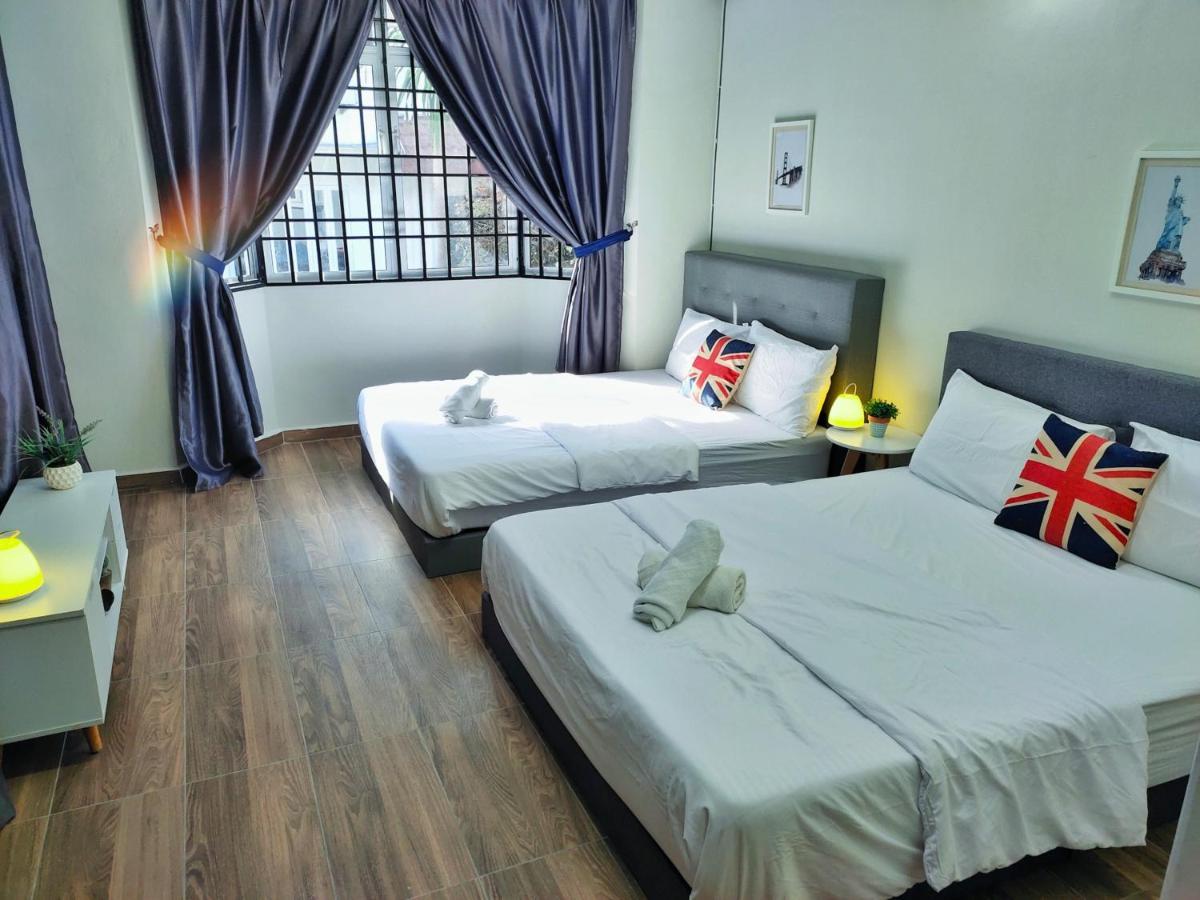 Semi-Detached, Up To 21 Pax, 4 Bedrooms, 3 Bathrooms, 4 Car Parks By Star Home Bayan Lepas Eksteriør bilde